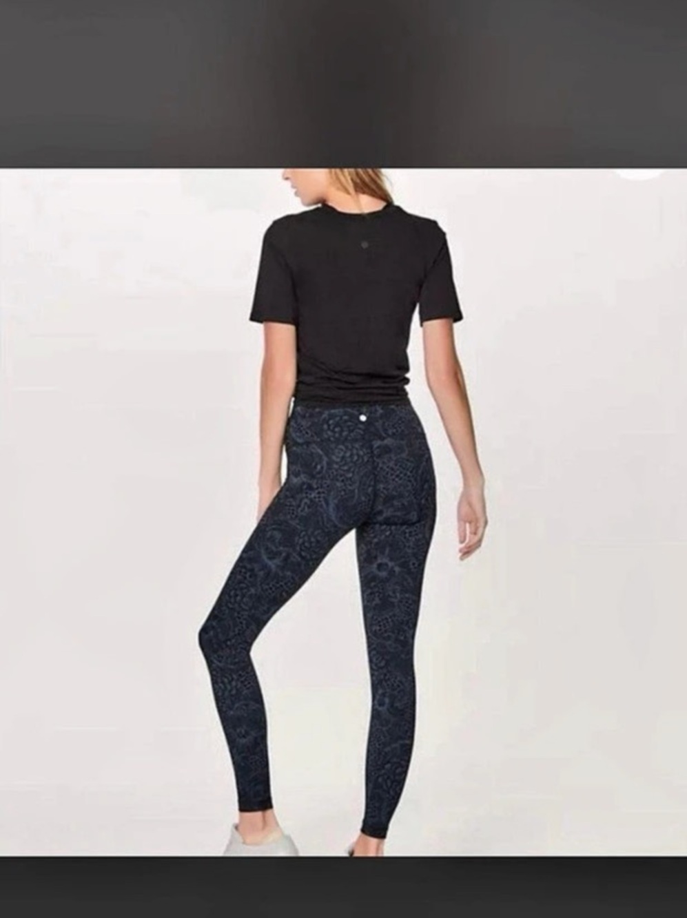 lululemon Wunder Under Floral Leggings